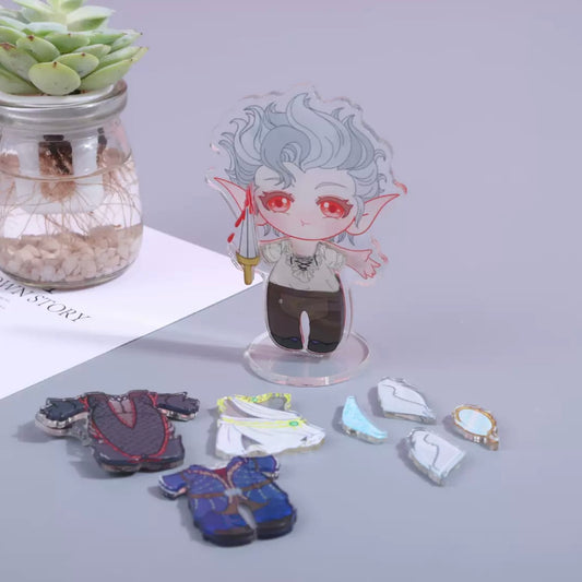 Custom Magnetic Dress-up Acrylic Standees