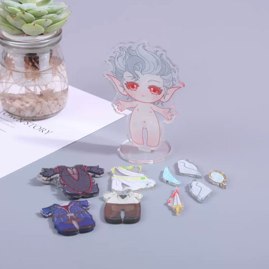 Custom Magnetic Dress-up Acrylic Standees