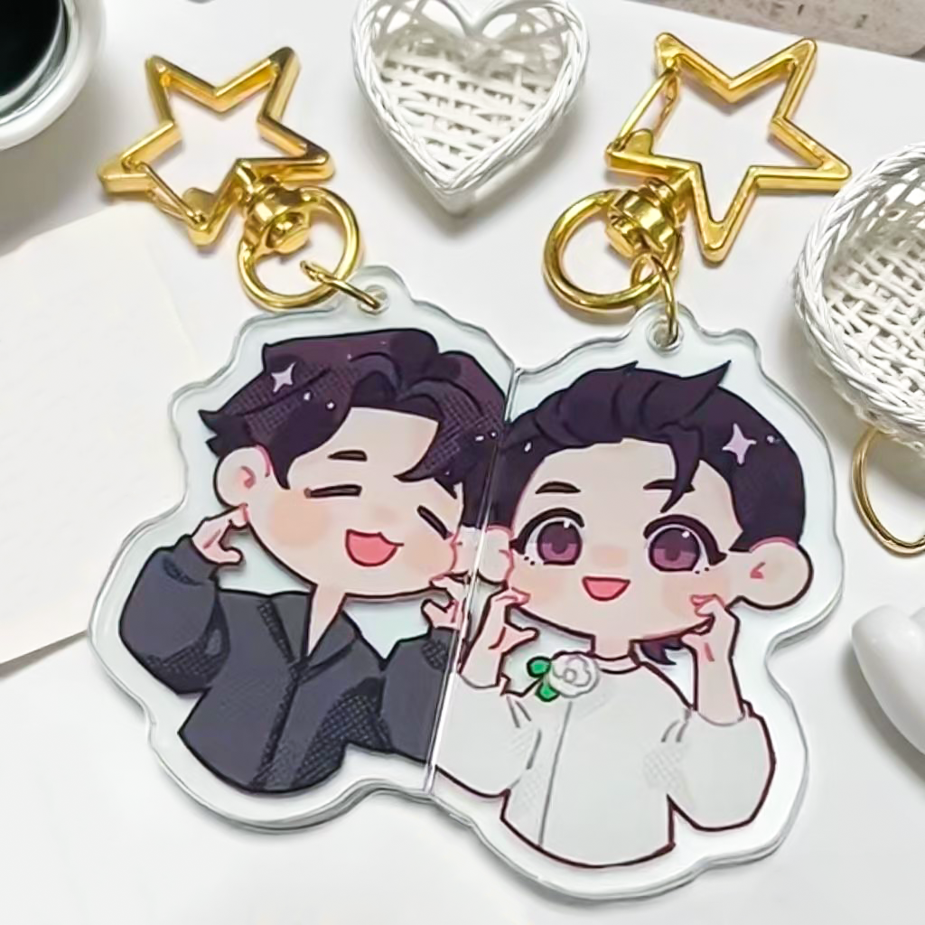 Custom Acrylic Magnetic Keychains