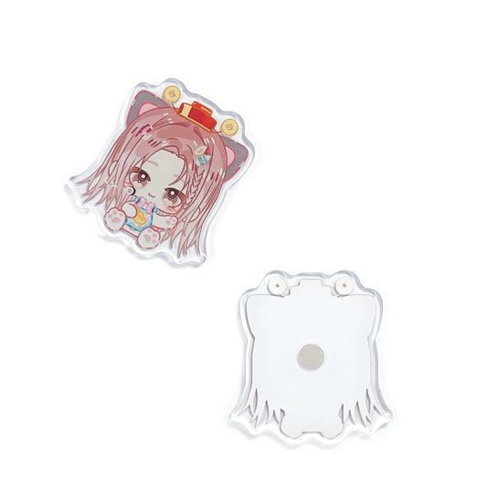 Custom Clear Acrylic Fridge Magnets