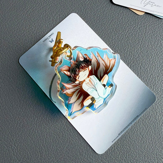 Custom Rainbow Acrylic Keychains