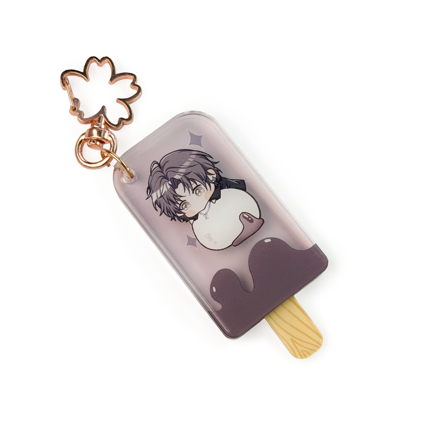 Mystery Acrylic Ice Cream Keychain – In Stock