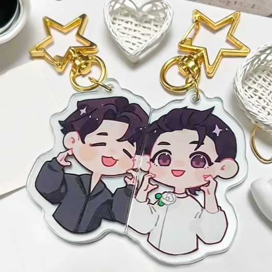 Custom Acrylic Magnetic Keychains