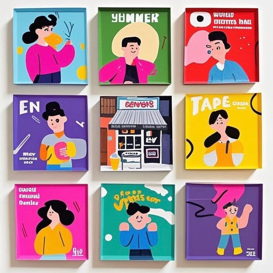 Custom Acrylic Fridge Magnets - Personalized with Your Photo or Design, Durable Glossy Finish