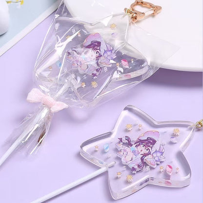 Design your favorite characters as acrylic lollipop charms to make them more adorable. Order Now!