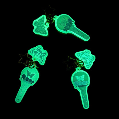 Custom Glow in the Dark Acrylic Keychains