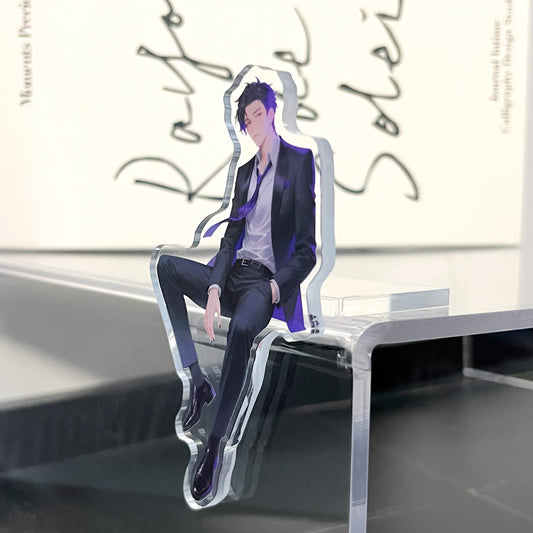 Bring your designs to life with FableDots’ Custom Sitting Acrylic Standee! 🌟 Perfect for displaying characters, art, or branding. Durable, vibrant, and fully customizable. 🎨✨ Create a standout display for home or business. Order now and showcase your creativity! 💖