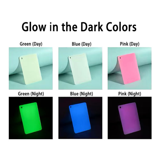 Custom Glow in the Dark Acrylic Keychains