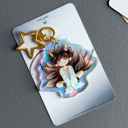 Custom Rainbow Acrylic Keychains